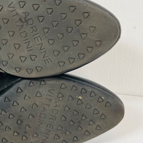 Adrienne Vittadini Midge Womens Size 8 Brown Side Zip Wedge Booties Shoes - Picture 14 of 16